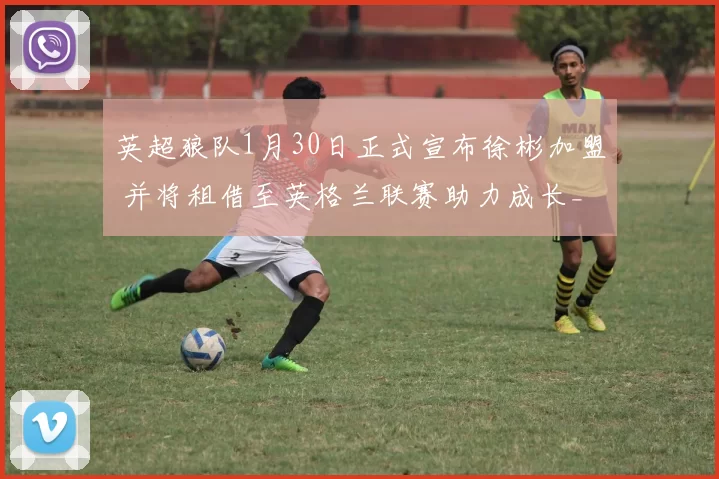 英超狼队1月30日正式宣布徐彬加盟 并将租借至英格兰联赛助力成长_比赛_足球环境_伊万科维奇