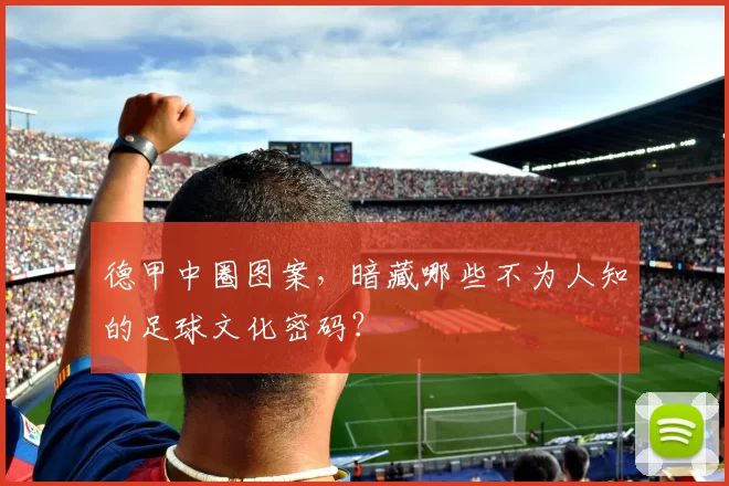 德甲中圈图案,暗藏哪些不为人知的足球文化密码?